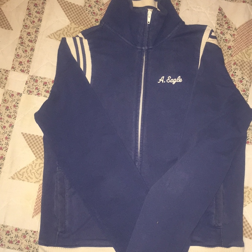 vintage a.e outfitters varsity sweater jacket